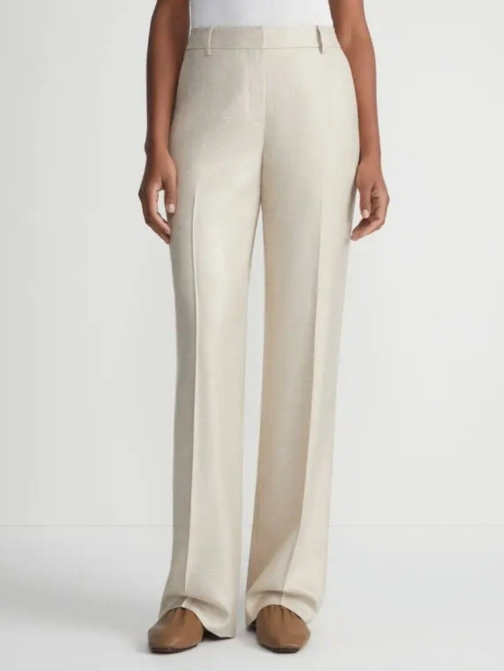 NWT Lafayette 148 New York Viscose Twill Gates Pants. Size 8
